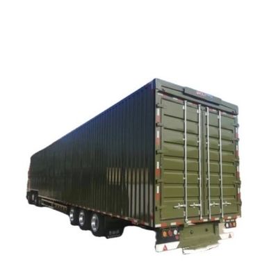 Wosheng 3 Axle Logistics Wingspan Van Semi Trailer с шинами 12R22.5 и осями 13T/16T