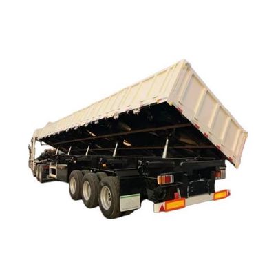 2 &quot;50 мм или 3,5 &quot;90 мм King Pin Tri-Axle Гидравлический подъемник боковой подъемник Дамп полуприцеп