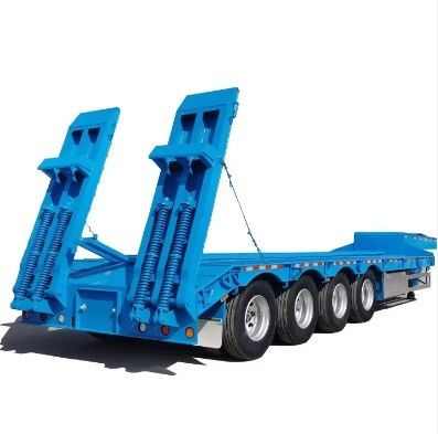 3 Оси Гусиная шея Lowboy низкая загрузка грузовик прицеп для экскаватора Мы взяли вас под защиту
