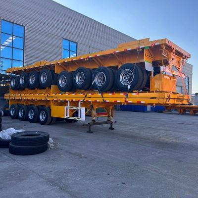 Полуприцеп с пучком Q345b для перевозки грузов весом 50-70 т 12500x2500x1600-3100 мм
