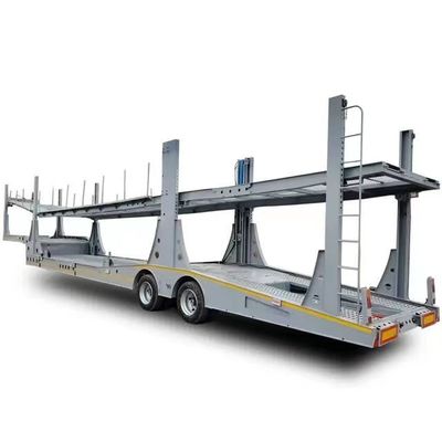 &quot;2&quot; 50 King Pin Steel Двухэтажный транспортный прицеп для доставки автомобилей