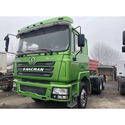 6X4 приводное колесо Shacman X3000 420HP Подержанный тракторный грузовик с электронным контролем стабильности