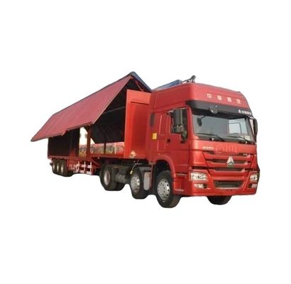 Wosheng 30/40tons Logistics Wingspan Van Semi-Trailer Двухлинейная тормозная система WABCO