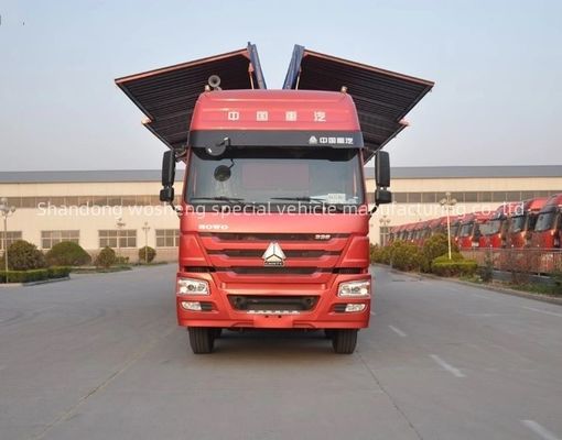 Wosheng 30/40tons Logistics Wingspan Van Semi-Trailer Двухлинейная тормозная система WABCO