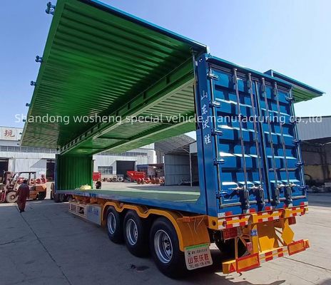King Pin 90 3,5 &quot;JOST/Other Wosheng 3 Axle 30/40T Логистика Крылья Ван Полуприцеп