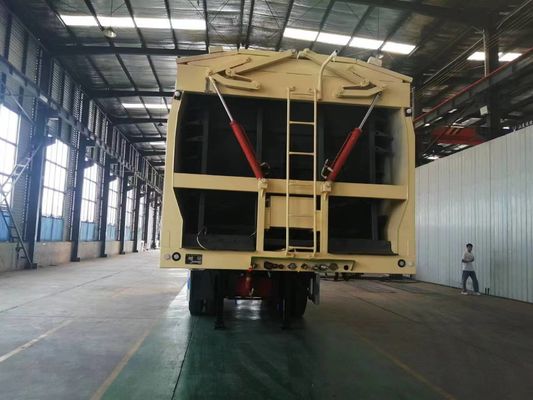 Go Product Trailers Crawler Dump Truck с осью 13/16 тонн и механической подвеской