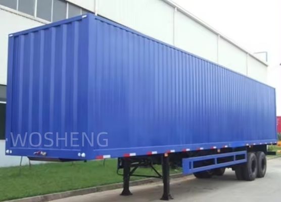 Настройка Wosheng 3 оси 40ft 45ft боковой шторы полуприцеп с ПВХ водонепроницаемой брезент