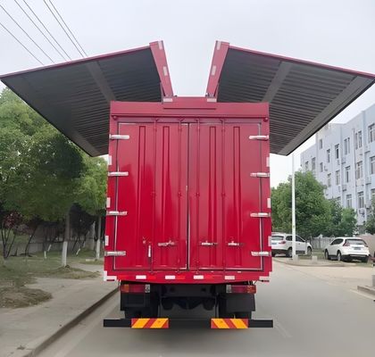 Полуприцеп длиной 9,5-16 м с 3-мя осями 30-50 т. Логистический фургон с открытым крылом