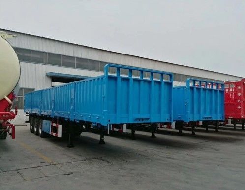 40-100 тонн 3 оси боковой части боковой части полуприцеп для перевозки грузов