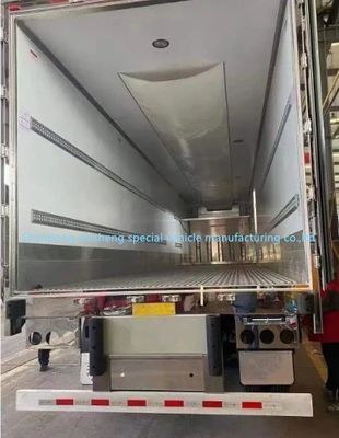 13T 16T BPW/FUWA полуприцеп на оси для перевозки свежих продуктов питания по запросу клиента