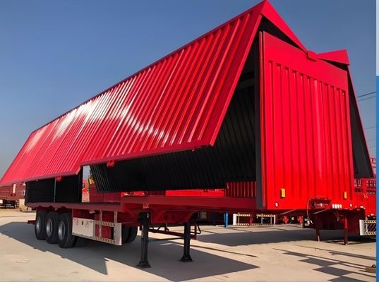 3 оси 40ft полуприцеп грузовой прицеп крыло фургона с 9.00-22.5 оболочки и 12R22.5 шины