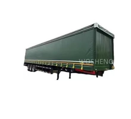 BPW/FUWA Axle 3 Axles 40ft 45ft PVC Semi-trailer с боковым занавесом