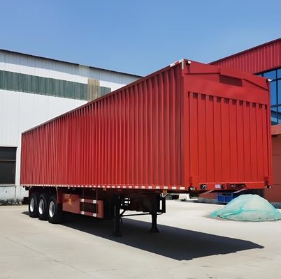 12 единиц 12R22.5 Шины 35 т Мощность стальной размах крыльев Открытие крылья фургон коробка полуприцеп