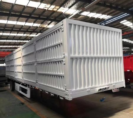 40-80 тонн Dropside Sidewall Cargo Lorry Semi Truck Прицепы с индивидуальным дизайном