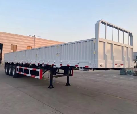30t 40t массовый сухой груз боковой капли боковой стены полуприцеп для грузовиков Wabco тормозная система