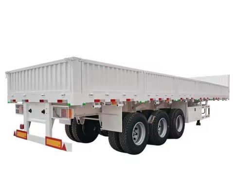 40FT Drop Side Wall Bulk Fence Stake Flatbed Container Heavy Cargo Sidewall Board Truck Semi-Trailer (Сложное оборудование для грузовых перевозок)