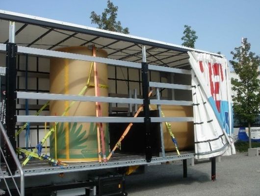 Настраиваемый 3 оси 40ft 45ft Занавес боковой брезент полуприцеп для из Wosheng