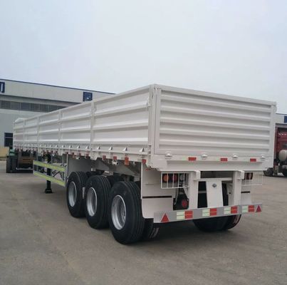 80-тонный боковой стеной открытый грузовой трейлер с &quot;2&quot; 50mm или3.5 &quot;90mm JOST king pin