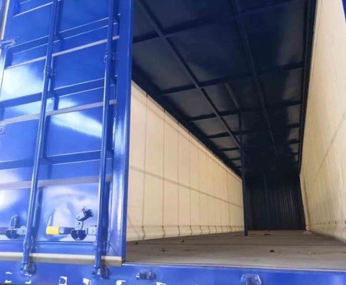 Запрос заказчика 40ft занавес боковой контейнер полуприцеп с ODM стальной 3 оси
