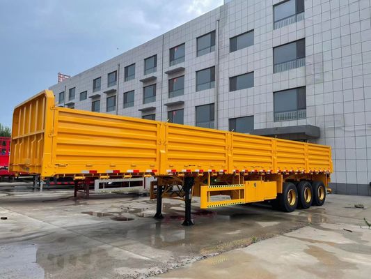 Прицеп для грузовиков 3 оси 40-100тонны стальной боковой стены полуприцеп с и доступный