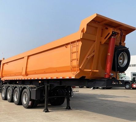 WS Продажа 50-тонного прицепа с наклоном с осью 13/16 тонн и грузоподъемностью 28 т