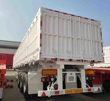 Максимальная полезная нагрузка 40-80 тонн полуприцеп 40 тонн трехос Wosheng с стальным материалом