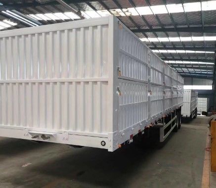 Максимальная полезная нагрузка 40-80 тонн полуприцеп 40 тонн трехос Wosheng с стальным материалом