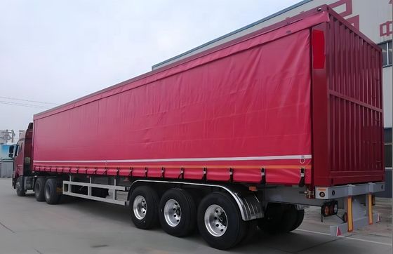 Двухлинейная тормозная система WABCO Tri Axles 60 тонн боковой занавески для транспортировки