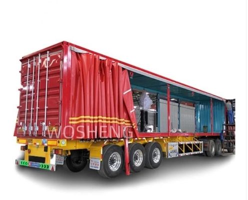 Двухлинейная тормозная система WABCO Tri Axles 60 тонн боковой занавески для транспортировки