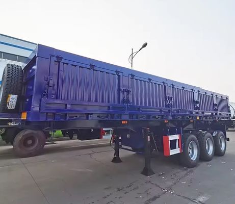 Трехосный гидравлический подъемник с боковым наклоном и боковым сбросом полуприцепа с максимальной полезной нагрузкой 30-100 т