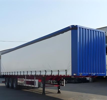 Q345B T700 10т 13т 16т 3 оси боковой занавески грузовик полуприцеп для перевозки