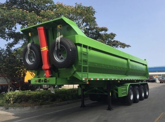 45Cbm 60Ton Дэмп-Тракторы Прицепы Задние Дэмп-Тракторы для перевозки песчаных камней и зерна
