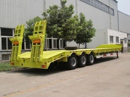 3 Оси Гусиная шея Lowboy низкая загрузка грузовик прицеп для экскаватора Мы взяли вас под защиту
