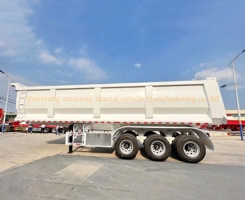 Тяжелый грузовик 35-65 cbm U-тип заднего сброса полуприцеп Tipper грузовой грузовик прицепы с хорошим
