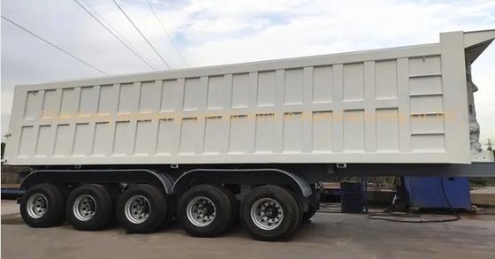 Тяжелый грузовик 35-65 cbm U-тип заднего сброса полуприцеп Tipper грузовой грузовик прицепы с хорошим
