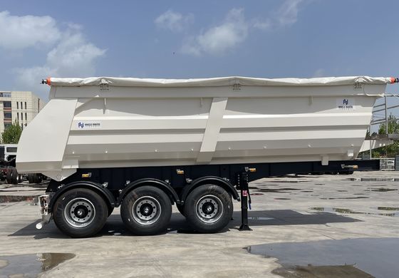 Тяжелый грузовик 35-65 cbm U-тип заднего сброса полуприцеп Tipper грузовой грузовик прицепы с хорошим