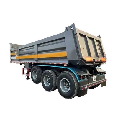Wosheng Customized 3 Axle Tri-Axle Rear Dump Semi Trailer с максимальной полезной нагрузкой 40000 кг