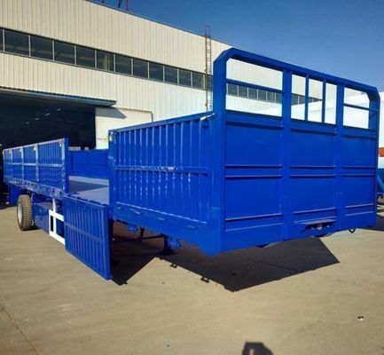Настраиваемый 50T 3 оси боковой стены полуприцеп с 600 мм и 800 мм высотой боковой пластины