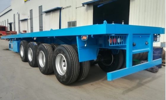 Механическая подвеска 3 оси 20ft 40ft 45ft контейнеровоз плоский полуприцеп