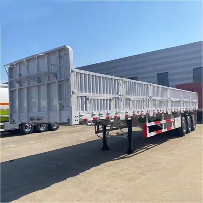 Настраиваемый боковой пластинкой грузовик полуприцеп с подъемной боковой стенкой и 50Т полезной нагрузкой