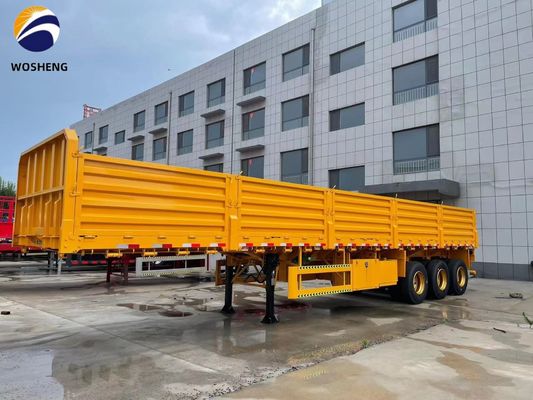 40 100 т. Побочный боковой полуприцеп для перевозки тяжелых грузов из стали