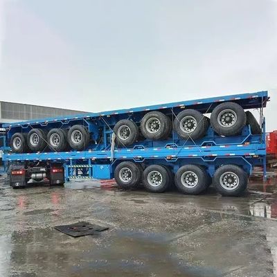 50 тонн грузоподъемности полуприцеп идеально подходит для перевозки контейнеров и плоского груза