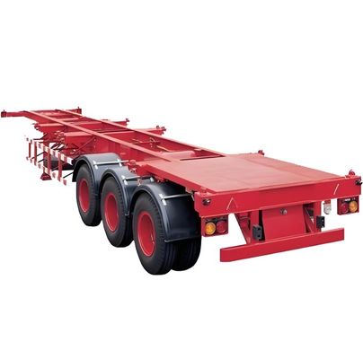 3 оси 20-45 футов контейнерное шасси скелет полуприцеп с 12,38x2,48x1,55м Размер