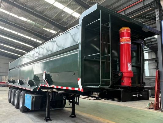 Высокая прочность 4 оси 30-100 тонн U-образный задний грузовик полуприцепная ось 2 * 13T FUWA