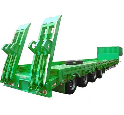 Wosheng Heavy Equipment Transportation Low Boy Truck Trailers с 3/4/5/6/7 осьми