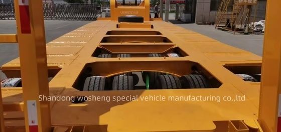 FUWA/JOST/WOSHENG Посадочная установка Низкоустановочный полуприцеп для перевозки крупных машин