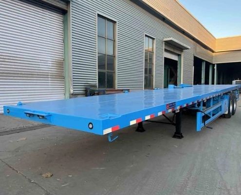 Транспорт 20ft 40ft Контейнеры с WS Container Twist Lock 50ft или 53 ft Плоские прицепы