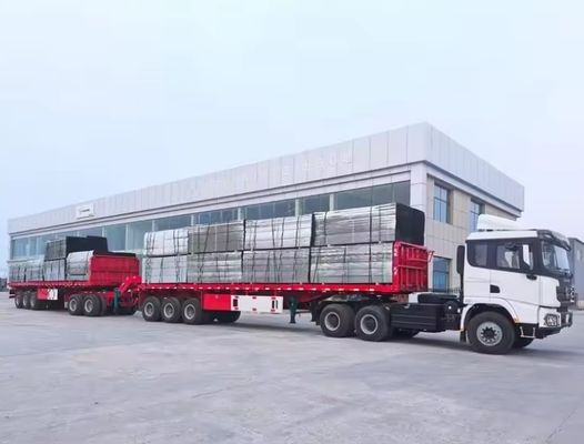 13500x2500x1600-3100 мм Двухсвязные плоские прицепы для контейнерных перевозок