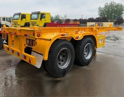 Wosheng Best 2 Axle 20FT 40FT Container Skeleton Semi Trailer для транспортировки контейнеров