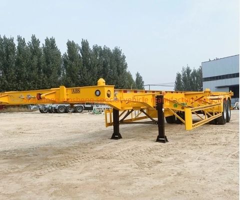 Wosheng Best 2 Axle 20FT 40FT Container Skeleton Semi Trailer для транспортировки контейнеров